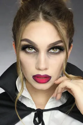 Вампирский макияж для Хэллоуина - IVONA.UA