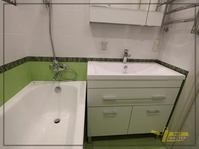 Ремонт ванной комнаты под ключ в Минске