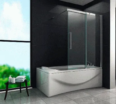 Ванна со стеклом: характеристики материала, конструкционные особенности,  преимущества