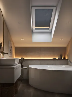 15 ванных комнат в мансардах – Фотоподборки