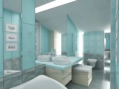 Ванная комната на мансарде с отдельно стоящей белой ванной