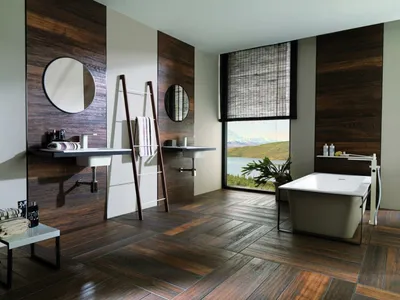 Ванная в японском стиле: ванна, отделка, освещение, декор. Фото ванных  комнат в японском стиле