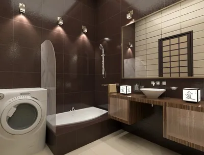 Основы дизайна интерьера: ванная комната в японском стиле | Идеальный  интерьер | Дзен