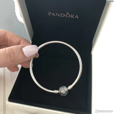 Браслет Pandora Бэнгл - «Жесткий браслет бэнгл Pandora из лимитированной  коллекции Pattern of love💚» | отзывы