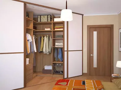 Варианты обустройства гардеробной в спальне – статья от «Титан-GS» в Москве