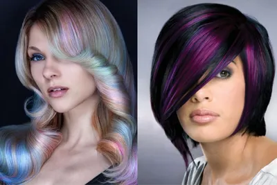 Модное окрашивание волос 2024-2025 года: фото, модные цвета окрашивания  волос