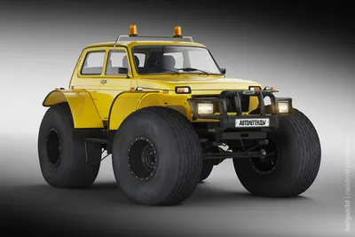 Масштабная модель LADA Niva 4Х4 Brontosaurus 1922 Marsh (Лада Нива Бронто  1922-00 Марш‑1) желтый лучшая цена!