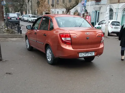 к 777 аа 72\" photos Lada (VAZ) 2190 Granta. Russia