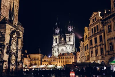 Вечерняя Прага. Фото-прогулка | Пикабу