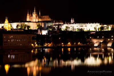 Чехия : Вечерняя Прага - YouTube