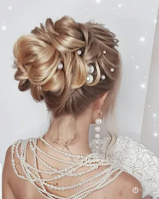 Вечерние причёски на свадьбу, выпускной, быстро и легко, самой себе, для  средних/длинных волос - YouTube