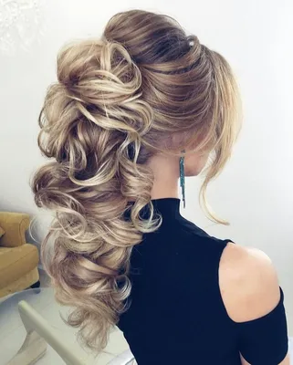 Простая Свадебная и Вечерняя прическа.Быстрые пошаговые прически.Easy  Wedding and Evening Hairstyle - YouTube