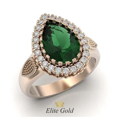 Авторское кольцо Hurrem из сериала Великолепный Век с большим камнем купить  от 39825 грн | EliteGold.ua