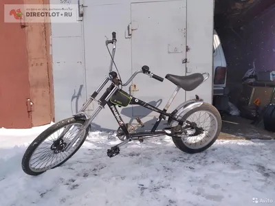Трехколесный детский велосипед Hudora Chopper Street Monster RX-1