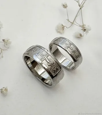 Венчальные кольца Короны комбинированные с бриллиантами и самоцветами на  заказ из белого и желтого золота, серебра, платины или своего металла