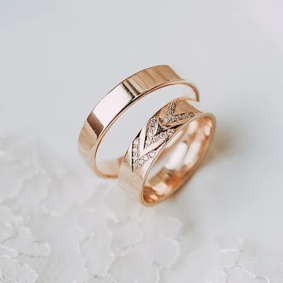 Венчальные кольца «Венценосный Херувим» | Ювелирная мастерская династия