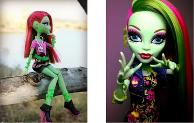 Купить кукла Monster High® Музыкальный фестиваль Венера МакФлайтрап, цены  на Мегамаркет