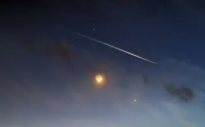 Видимый парад планет: Венера, Юпитер и Сатурн на вечернем небе в декабре  2021 - Маглипогода