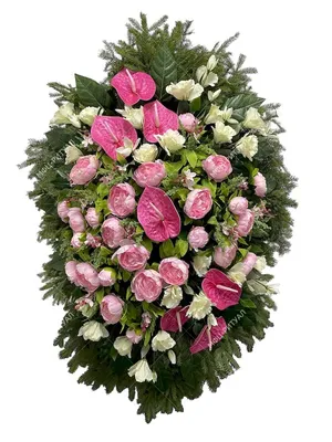 Траурные венки (искусственные цветы) Киев | ТРАУР – похоронно-ритуальная  служба