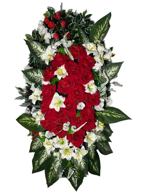 Пин от пользователя elizete bugiereck на доске Coroa de flores | Похоронные  цветочные композиции, Похоронные цветы, Искусственные цветы