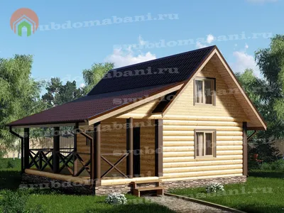 Баня 5*4 с открытой верандой в Самаре - 577000 руб.