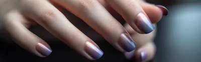 Маникюр омбре на ногтях — варианты дизайна