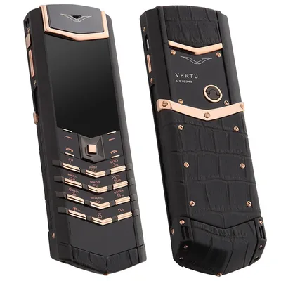 Телефон Vertu Signature S Design Black Gold Black Crocodile, качество  оригинала, верту 1в1, восстановленный верту, ручная сборка | AliExpress