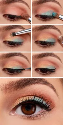 Весенний макияж 2019 : тенденции, модные идеи и цвета (151 фото) |  Maquillage yeux marrons, Maquillage bleu, Yeux marrons