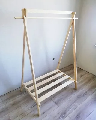 DIY Wooden coat rack - YouTube