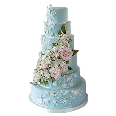 Весільний торт з гіпсофілою… | Instagram