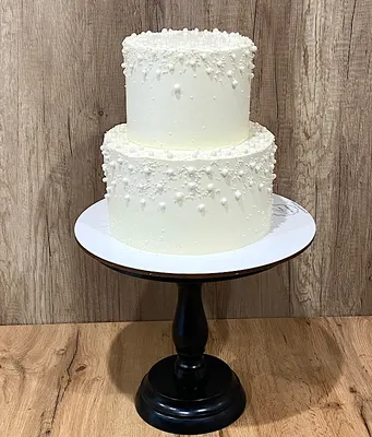 Купити Весільний торт №146 — 930 грн/кг*З урахуванням декору от Cupcake  Studio