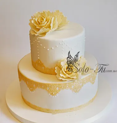 Торт весільний | Table decorations, Decor, Food