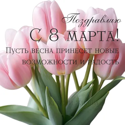Поздравляем с 8 Марта! | ВКонтакте