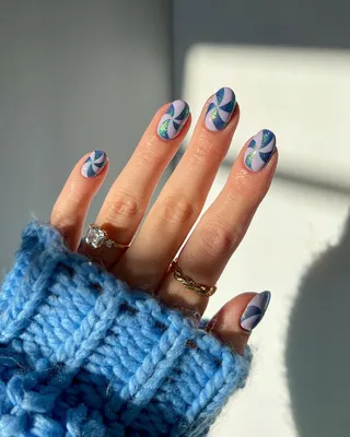 Вязаные» ногти – уютный тренд в маникюре » uCrazy.ru - Источник Хорошего  Настроения