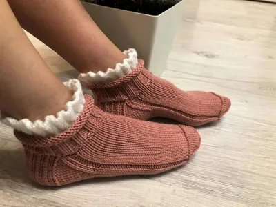 Как связать носки спицами - пошаговые схемы для начинающих и описание  вязания красивых мужских, женских и детских носков