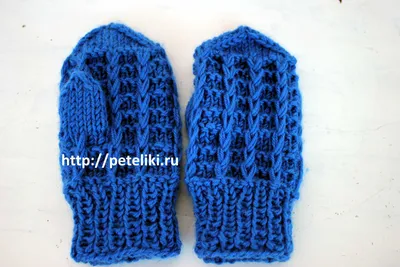 Перчатки, подробное описания вязания - Sakwoyag.com.ua
