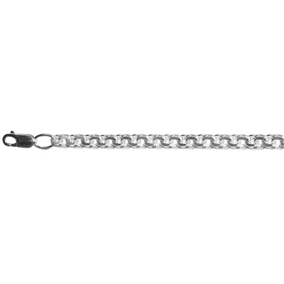 Серебряный браслет, плетение Бисмарк ручной вязки с чернением, ширина 3 мм  - купить в Ювелирном магазине Silveroff
