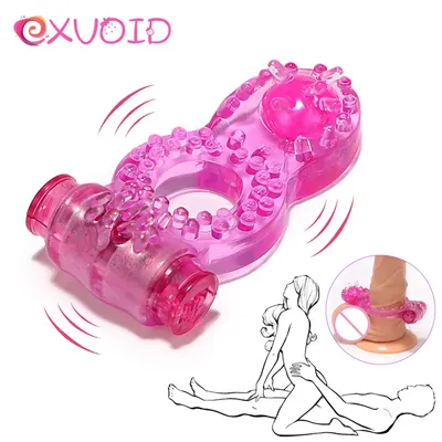 Вибрационное кольцо для мужчин EXVOID | AliExpress