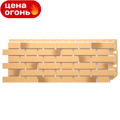 Фасадные панели, Кирпич, (Фасадные панели) - цена, купить в  интернет-магазине ТЕХНОНИКОЛЬ на официальном сайте
