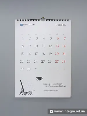 Виды численников для календарей 2024 года | Процвет