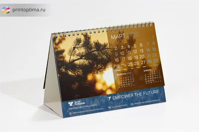 Печать перекидных календарей в Москве – заказать перекидной календарь |  Плоттер-Плюс