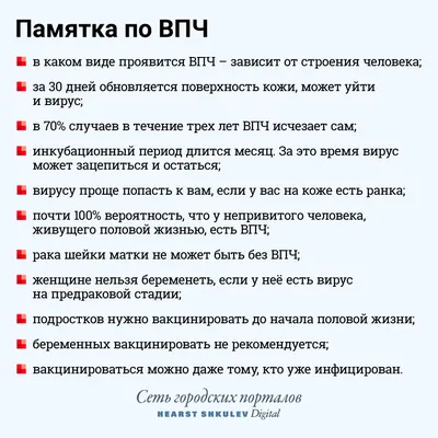 ВПЧ: что это, как передается, чем опасен и как лечить | Здоровье