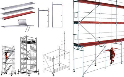 Типы строительных лесов: какие существуют виды лесов, ГОСТ