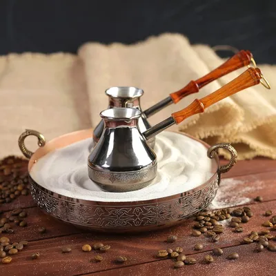 Турка для кофе: как выбрать подходящую по материалу изготовления, форме и  размеру
