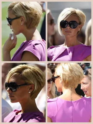 awesome Задорная и стильная стрижка пикси (50 фото) — Какие есть варианты?  Check more at https://dnevniq.com/str… | Celebrity short hair, Beckham  hair, Cut her hair