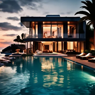 Восхитительный дом на берегу моря 〛 ◾ Фото ◾ Идеи ◾ Дизайн