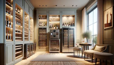 Встроенные винные шкафы под столешницу, купить винный шкаф встраиваемый в  Москве, цены