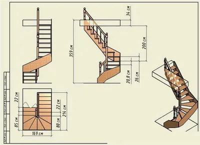Как сделать винтовую лестницу своими руками - Lit-Store