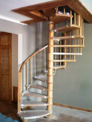 Деревянные консольные винтовые лестницы – чертежи, методы расчета и советы