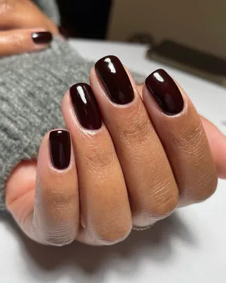 Маникюр вишня | Nails, Pretty nails, Fun nails